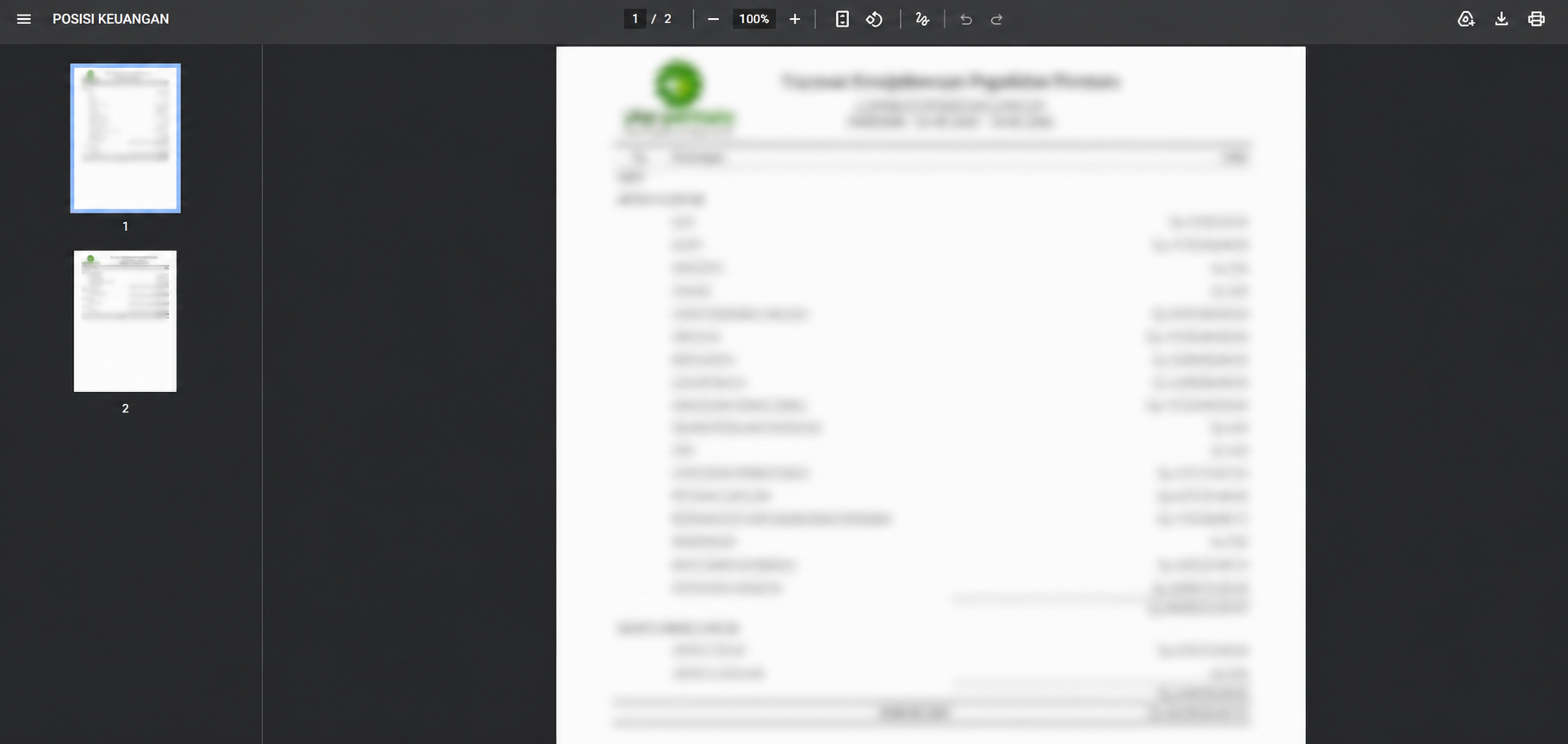 Company Finance Management System screenshot 2