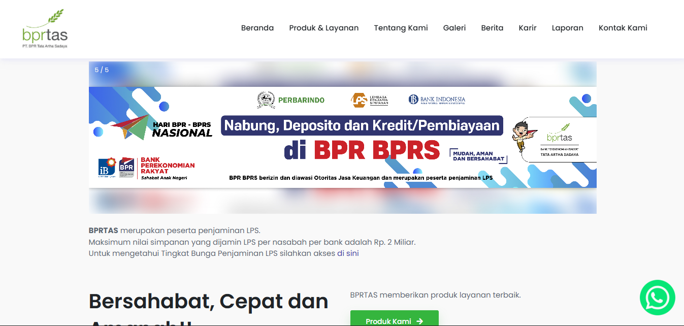 Finance Firm Company Profile Website