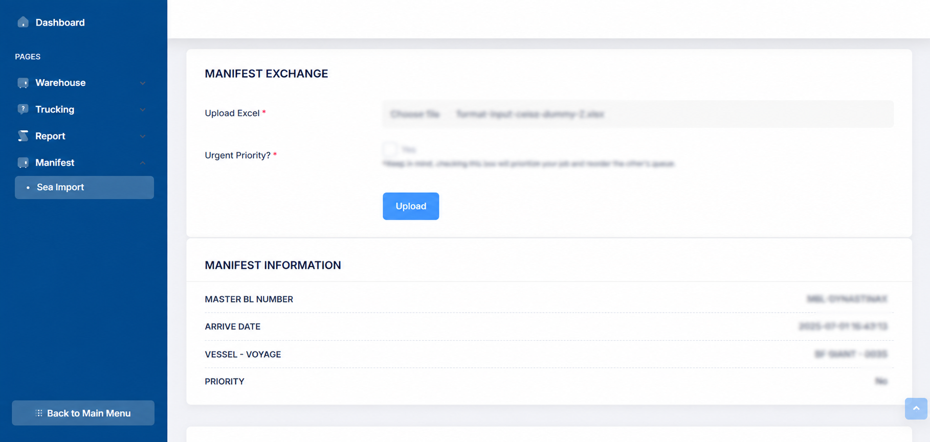 Data Import System
