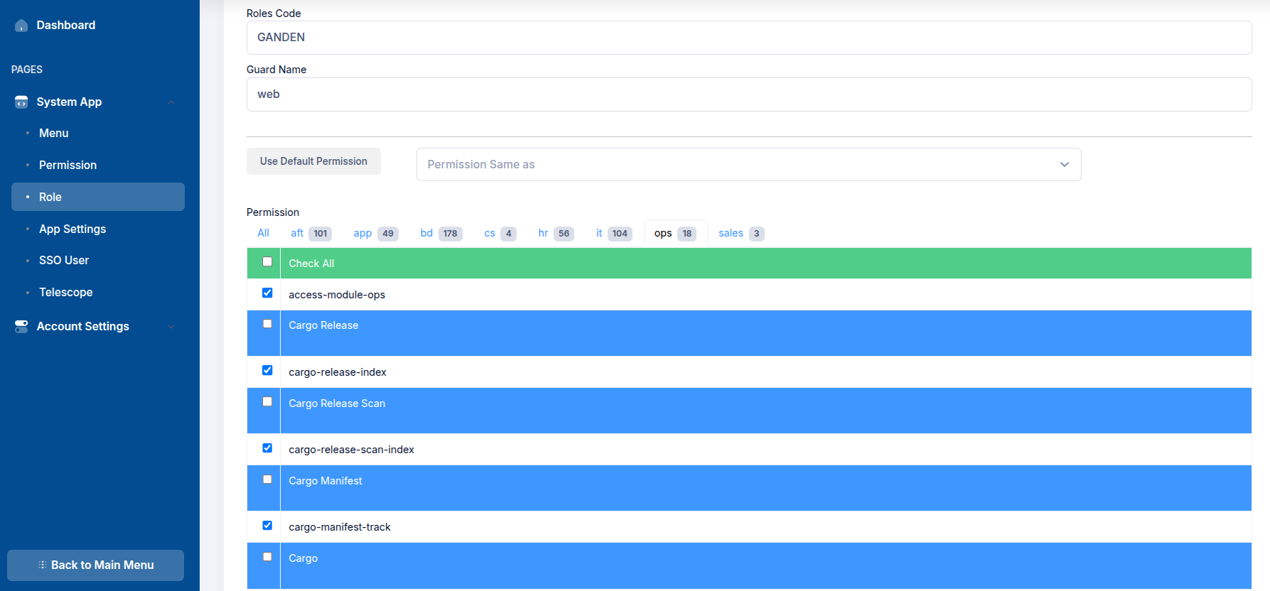 ERP System with Modular Monolith Architecture screenshot 3